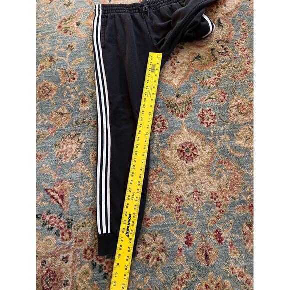 Adidas 3 Stripes Drawstring Waist Jogger Sweatpants - Picture 12 of 14